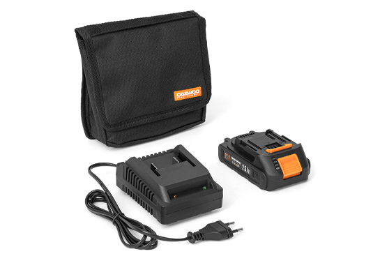 Battery Hedge Trimmer DAEWOO DAHT 1621Li SET