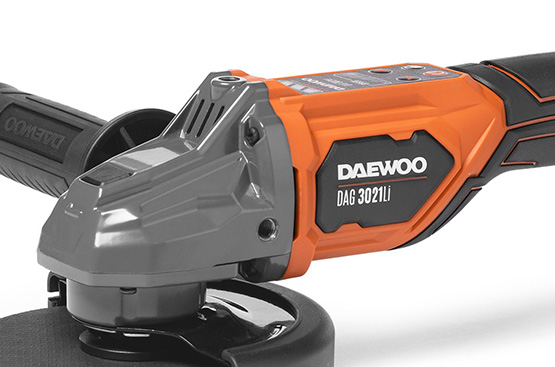 Battery angle grinder DAEWOO DAG 3021Li SET