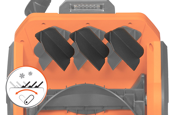 Battery Snow Blower DAEWOO DAST 3421Li SET
