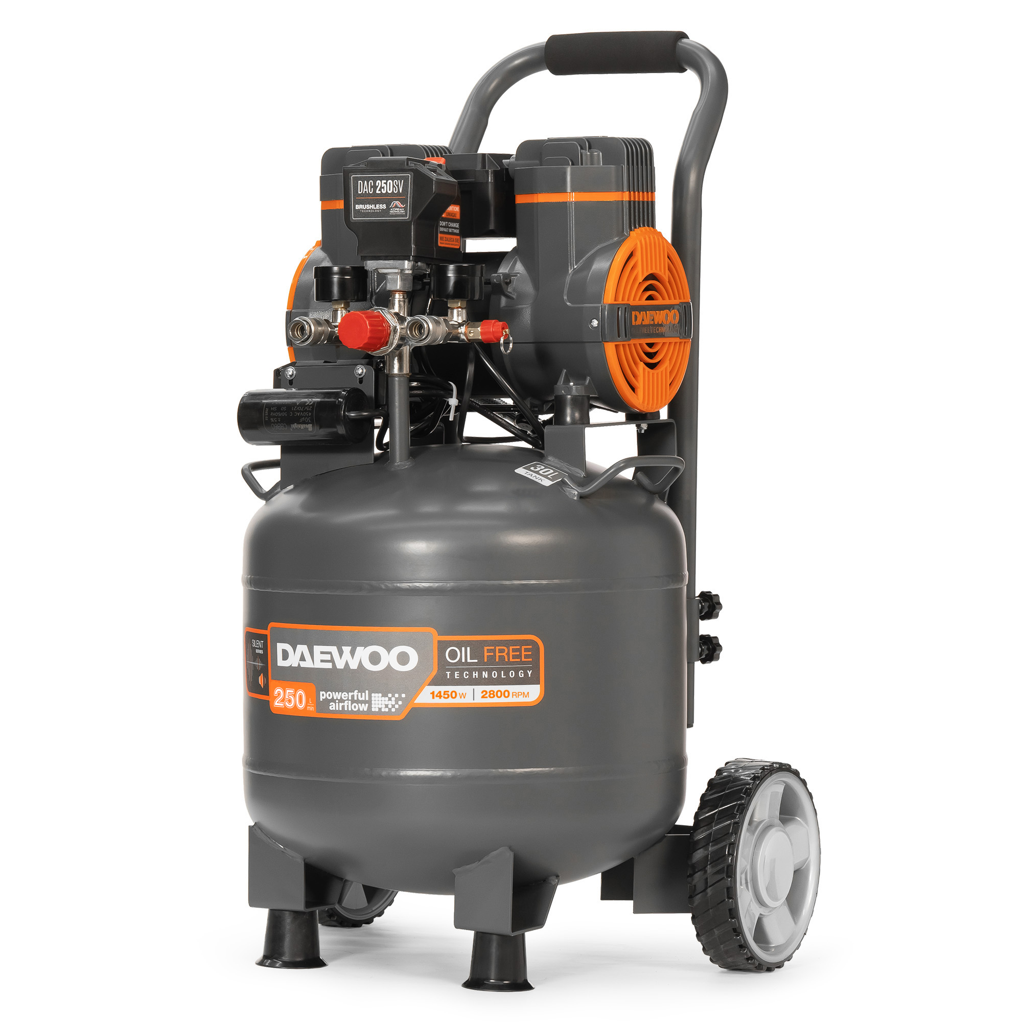 Oil Free Air Compressor  DAEWOO DAC 250SV