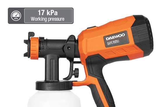 Spray gun DAEWOO DAPS 1121Li SET