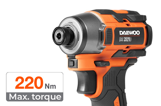 Impact driver cordless DAEWOO DAX 3521Li