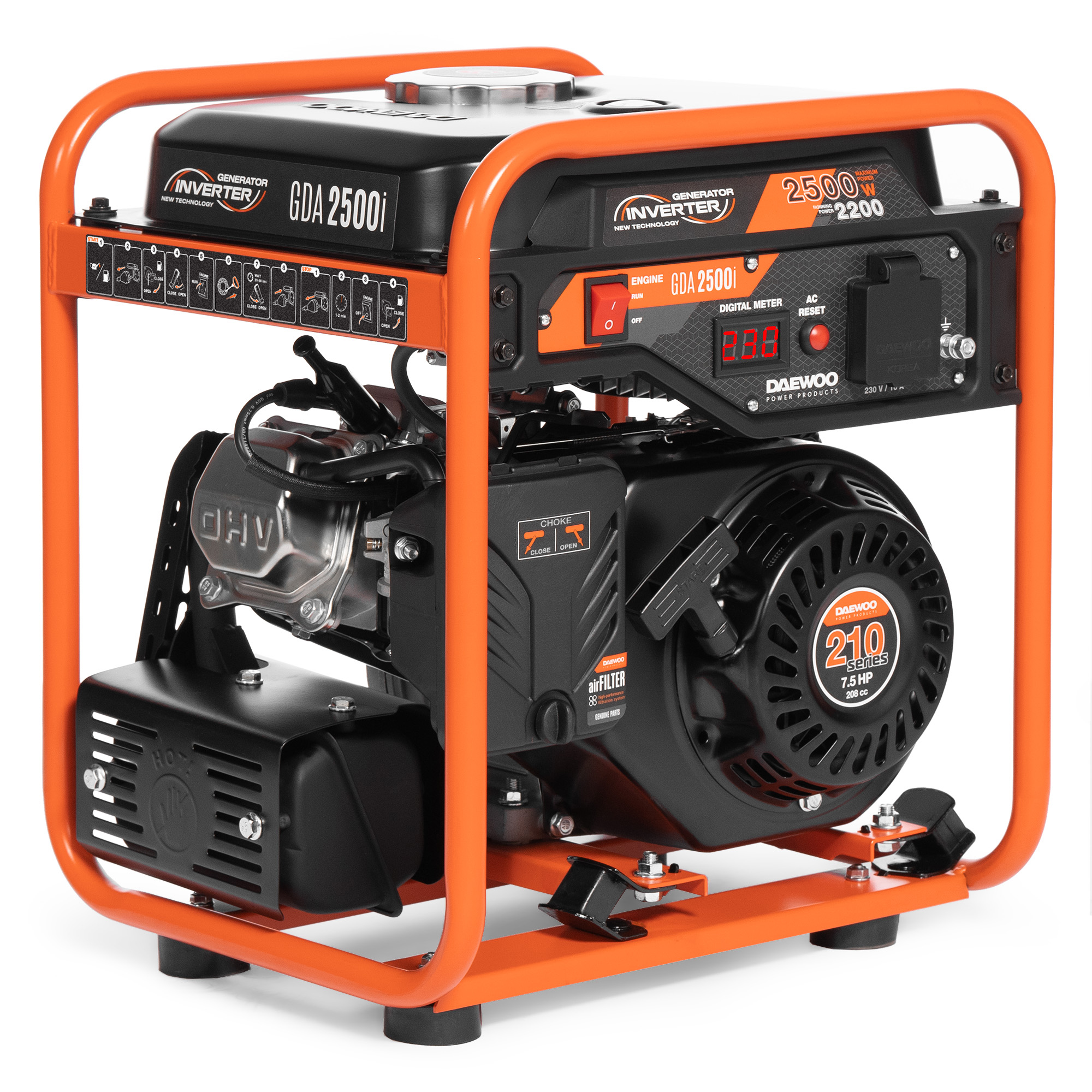 Inverter Petrol Generator DAEWOO GDA 2500i