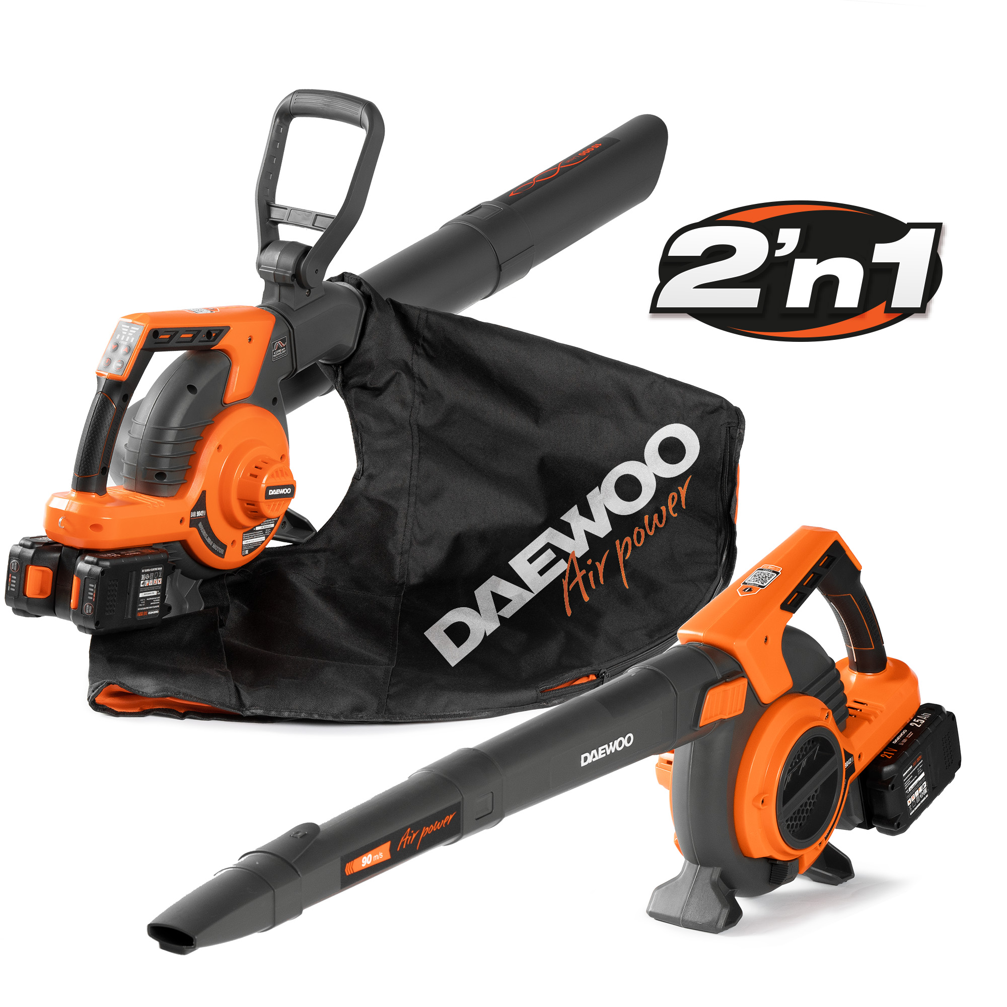 Leaf Blower and Vacuum DAEWOO DABL 9042Li SET