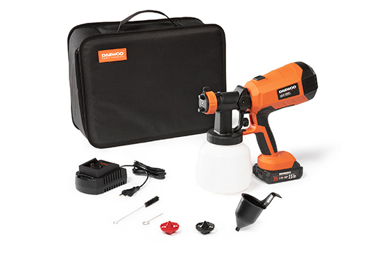 Spray gun DAEWOO DAPS 1121Li SET
