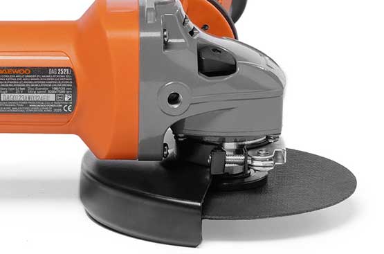 Battery angle grinder DAEWOO DAG 2521Li