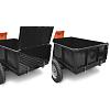 Petrol heavy tiller trailer DATT 500
